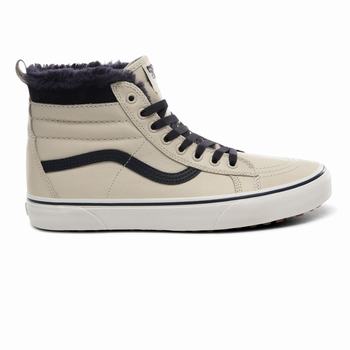 Damske Zimne Topanky Vans SK8-Hi MTE Leather/Turtledove VA35SRHKT